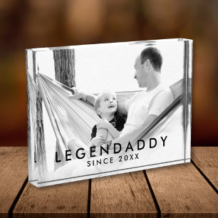 Bloc Photo Legendaddy pour légendaire Dads minimaliste photo