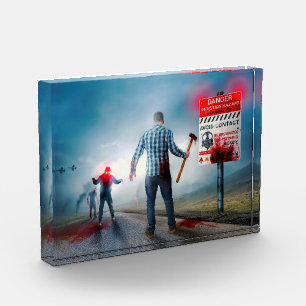Bloc Photo Les zombies aux yeux lumineux de SlipperyJoe pour 