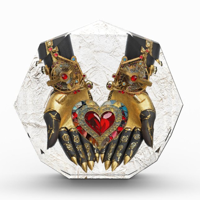 Bloc Photo L'offre - Coeur dans les mains (Devant)