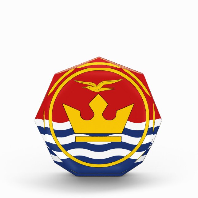 Bloc Photo Logo des champions de la NFT OG Kiribati Crew (Devant)