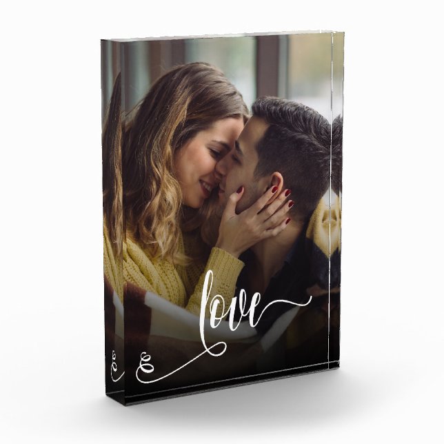 Bloc photo Love Calligraphy (Gauche)
