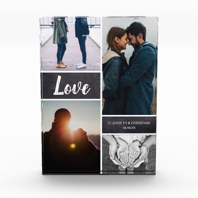 Bloc Photo Love couple Photo Collage (Devant)