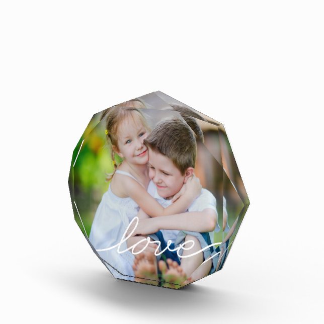 Bloc Photo LOVE Écriture de photos modernes (Droite)