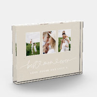 Maman joli script moderne multi cadeau photo natur