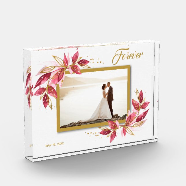 Bloc Photo Mariée et Marié sur mesure (Gauche)