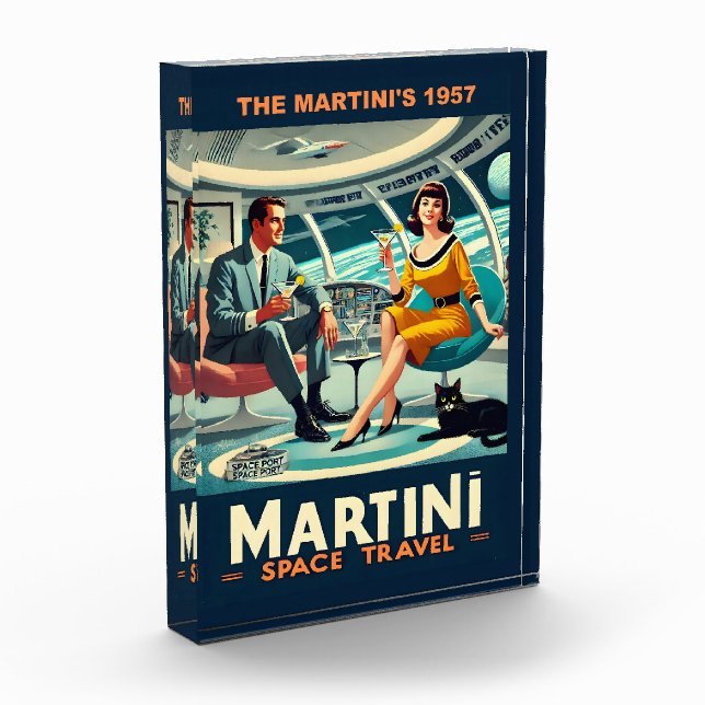 Bloc Photo Martini Space Travel Affiches Le Martini 1957 (Gauche)