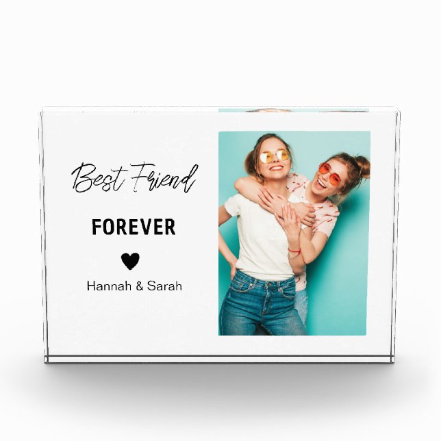 Bloc Photo Meilleur cadeau d'ami Cadeaux personnalisés pour s (Devant)