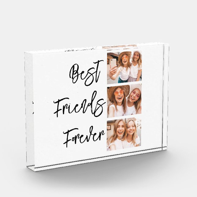Bloc Photo Meilleurs amis Forever Photo Collage BFF idée cade (Gauche)