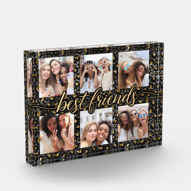 Bloc Photo Modern Best Friends Photo Cadeau (Gauche)
