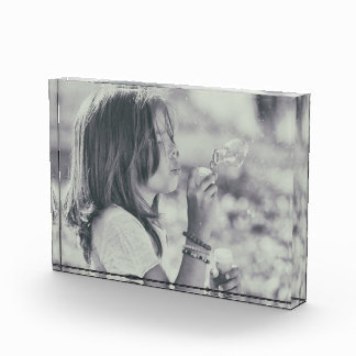Bloc Photo Moment de Dandelion intemporel - noir & blanc