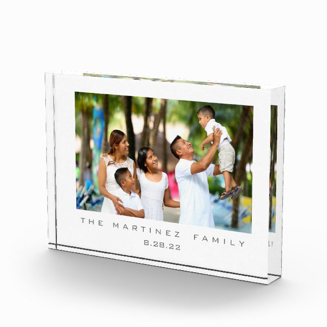 Bloc Photo Mur photo personnelle contemporaine (Droite)