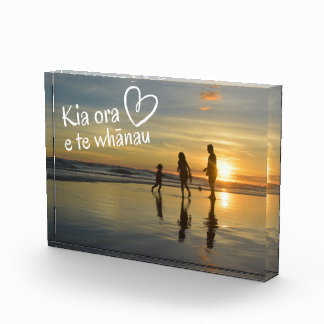 Bloc Photo NEW ZEALAND Whānau Family NZ Māori Texte PERSONNAL