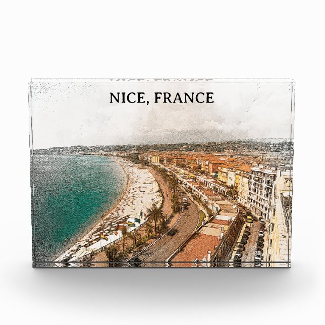 Bloc Photo Nice France Promenade des Anglais (Devant)