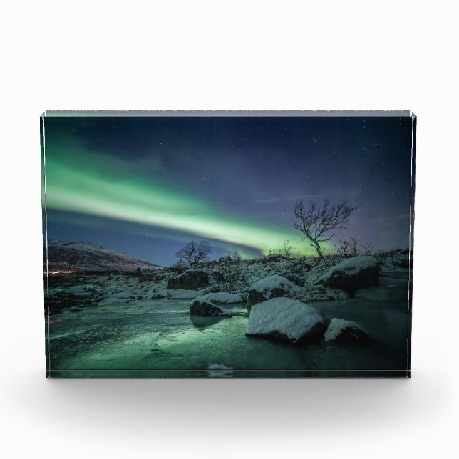 Bloc Photo Northern Lights Norvège (Devant)