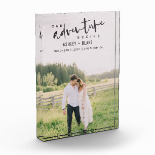 Bloc Photo Notre aventure commence Script Photo Enregistrer l