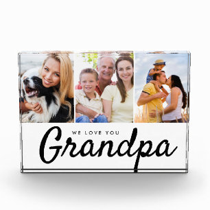 Bloc Photo Nous vous aimons Photos de famille de grand-père