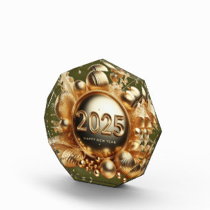 Bloc Photo Nouvel an 2025 horizontal