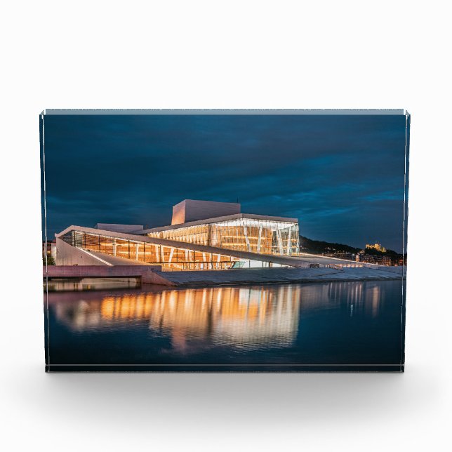 Bloc Photo Opéra d'Oslo (Devant)