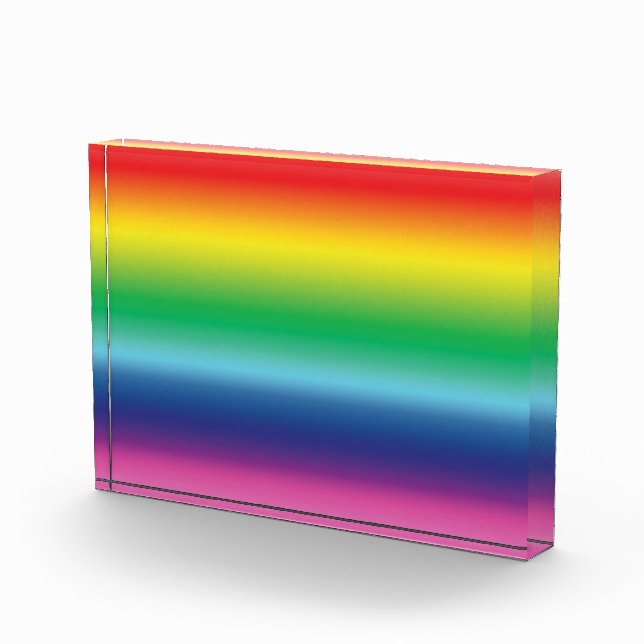 Bloc Photo orteil arc-en-ciel couleurs lgbt (Droite)