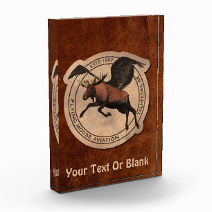 Bloc Photo Patch Flying Moose Aviation