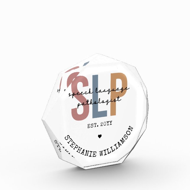 Bloc Photo Pathologiste orthophoniste sur mesure SLP (Gauche)