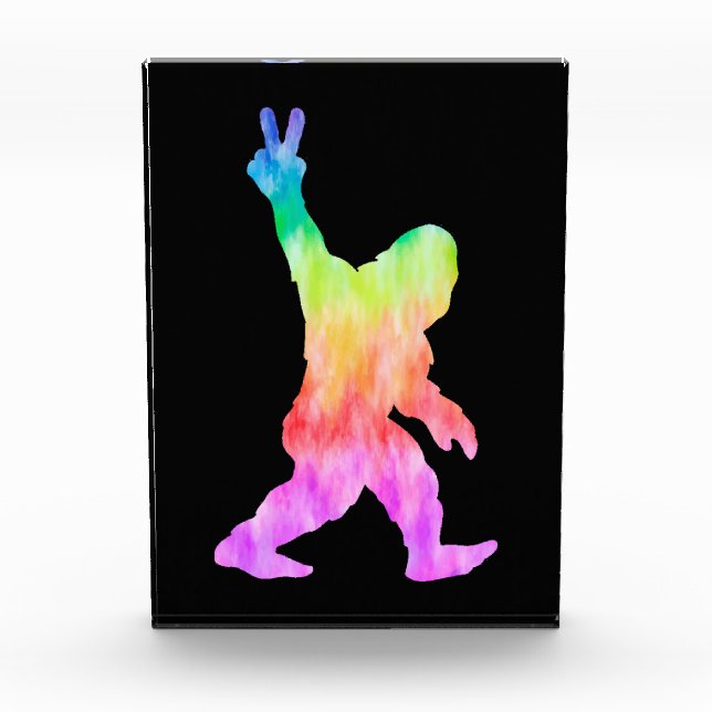 Bloc Photo Peace Love Bigfoot (Devant)