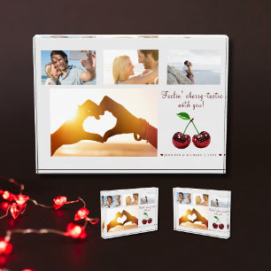 Bloc photo personnalisé Cherry Love