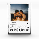 Personnalisée Saint Valentin Photo Song Playlist