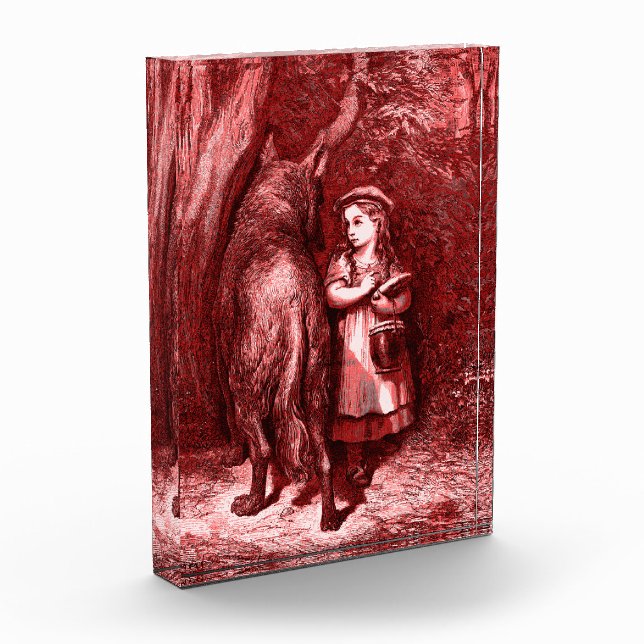 Bloc Photo Petit Chaperon rouge Petit Red Riding Hood (Gauche)