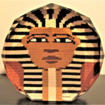 Pharaon Crochet Artistique Imprimer sur pied libre