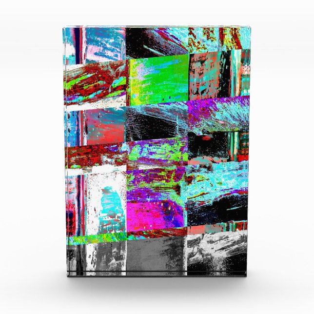 Bloc Photo Photo Block – Abstract Grid (Devant)
