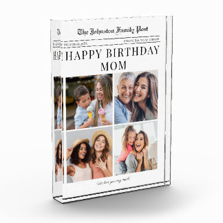 Bloc Photo Photo Block Birthday Photo Collage for Mom