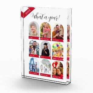 Bloc Photo Photo de famille, Quoi par an, 9 photo collage