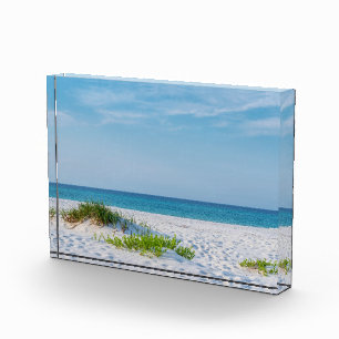 Bloc Photo Plage de sable blanc Plage de Floride