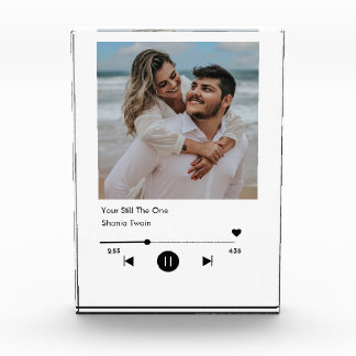 Bloc Photo Playlist Personnalisée Pour Les Couples