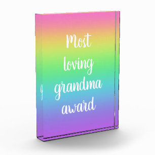 Bloc Photo Prix de la grand-mère la plus aimée