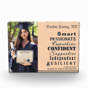 Bloc Photo Qualités des grandes femmes, diplôme d'infirmière