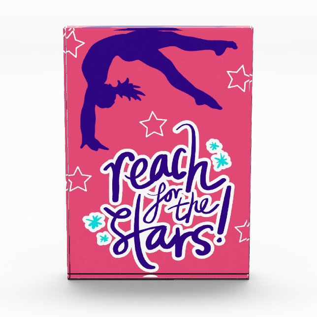 Bloc Photo Reach for the Stars Gymnastique Tumbling (Devant)