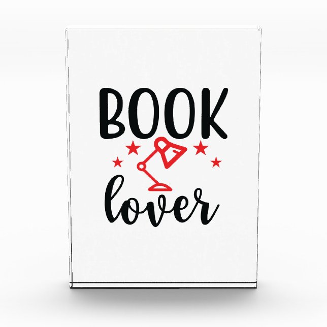 Bloc Photo Reading Art Book Lover (Devant)