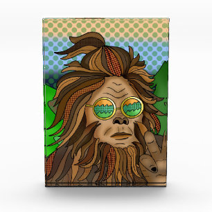 Bloc Photo Retro Bigfoot   Pop Art Sasquatch