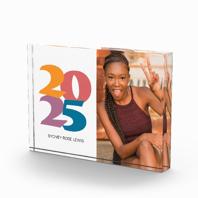 Bloc Photo Retro Vibes Graduation Party (Droite)