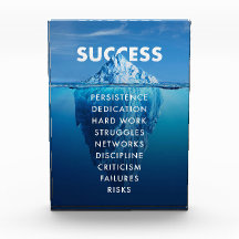 Réussite Iceberg Travail dur