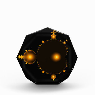 Bloc Photo Rêve d'or. Le Fameux Ensemble Complet Mandelbrot