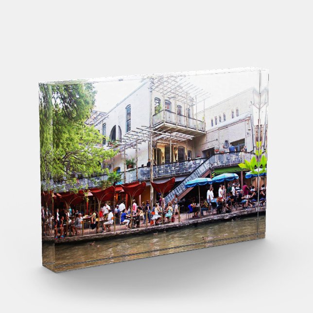 Bloc Photo Riverwalk Restaurant Bloc acrylique (Gauche)