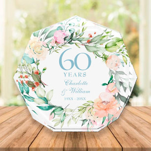 Bloc Photo Roses de campagne pour le 60e anniversaire floral
