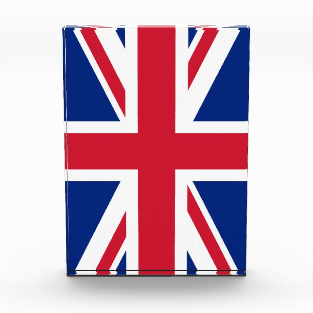 Bloc Photo Royaume-Uni Union Jack Drapeau des colonies britan (Devant)