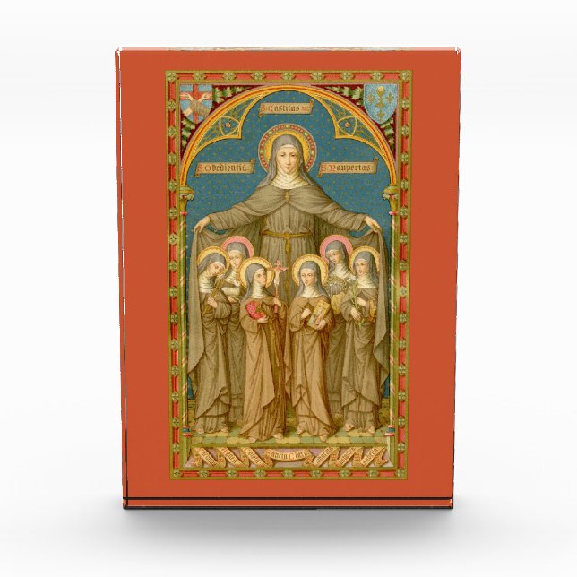 Bloc Photo Sainte Claire d'Assise et des Soeurs (SAU 27) (Devant)