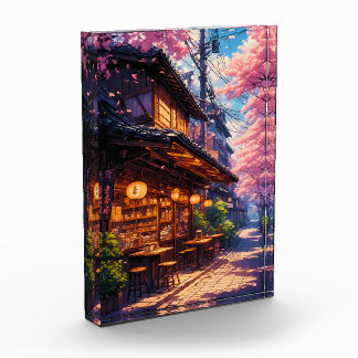 Bloc Photo Sakura no Machikado - Cherry Blossom Street