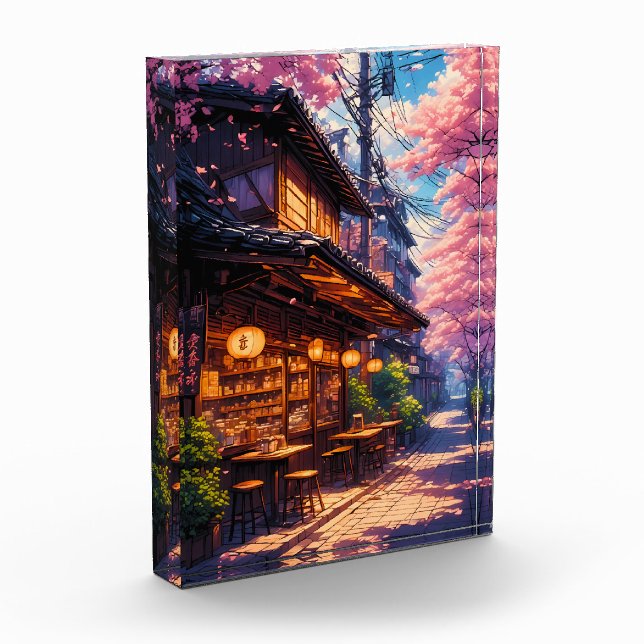 Bloc Photo Sakura no Machikado - Cherry Blossom Street (Gauche)