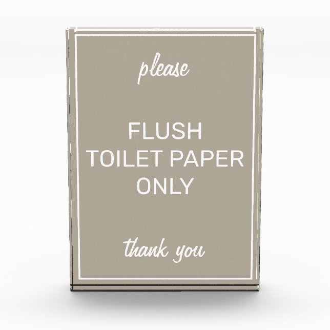 Bloc Photo Salle de bain beige moderne bloc septique (Devant)